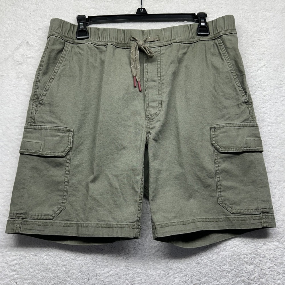 Alpine Design Mens Size M Green 8" Hike Cargo Shorts